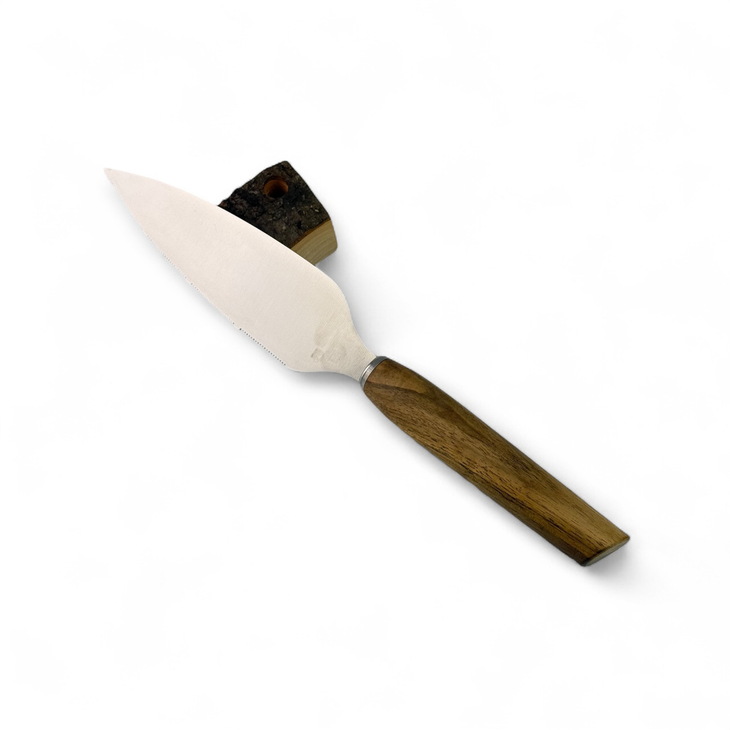 Tortenmesser aus Nussbaum
