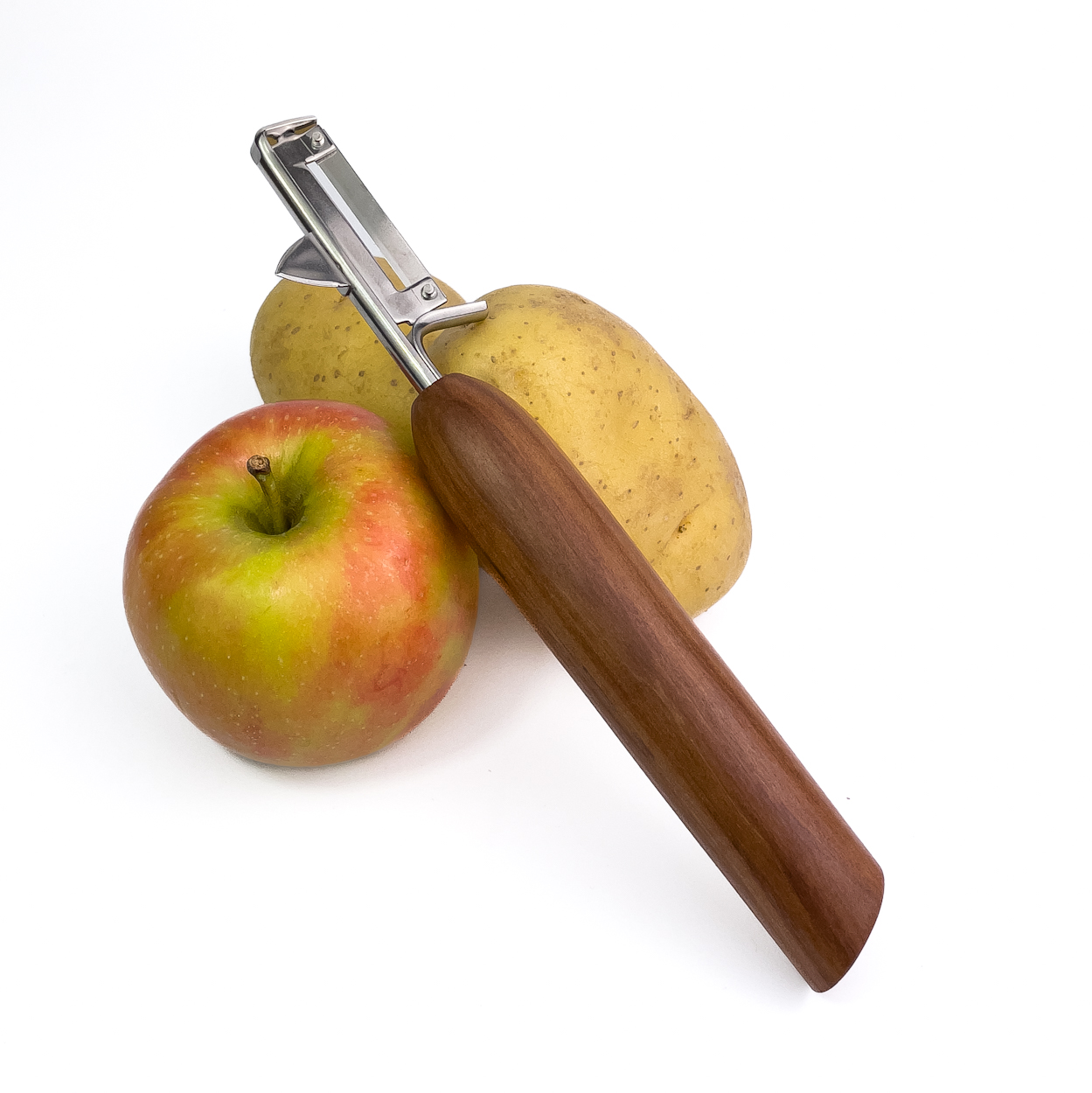 Schäler aus Apfel