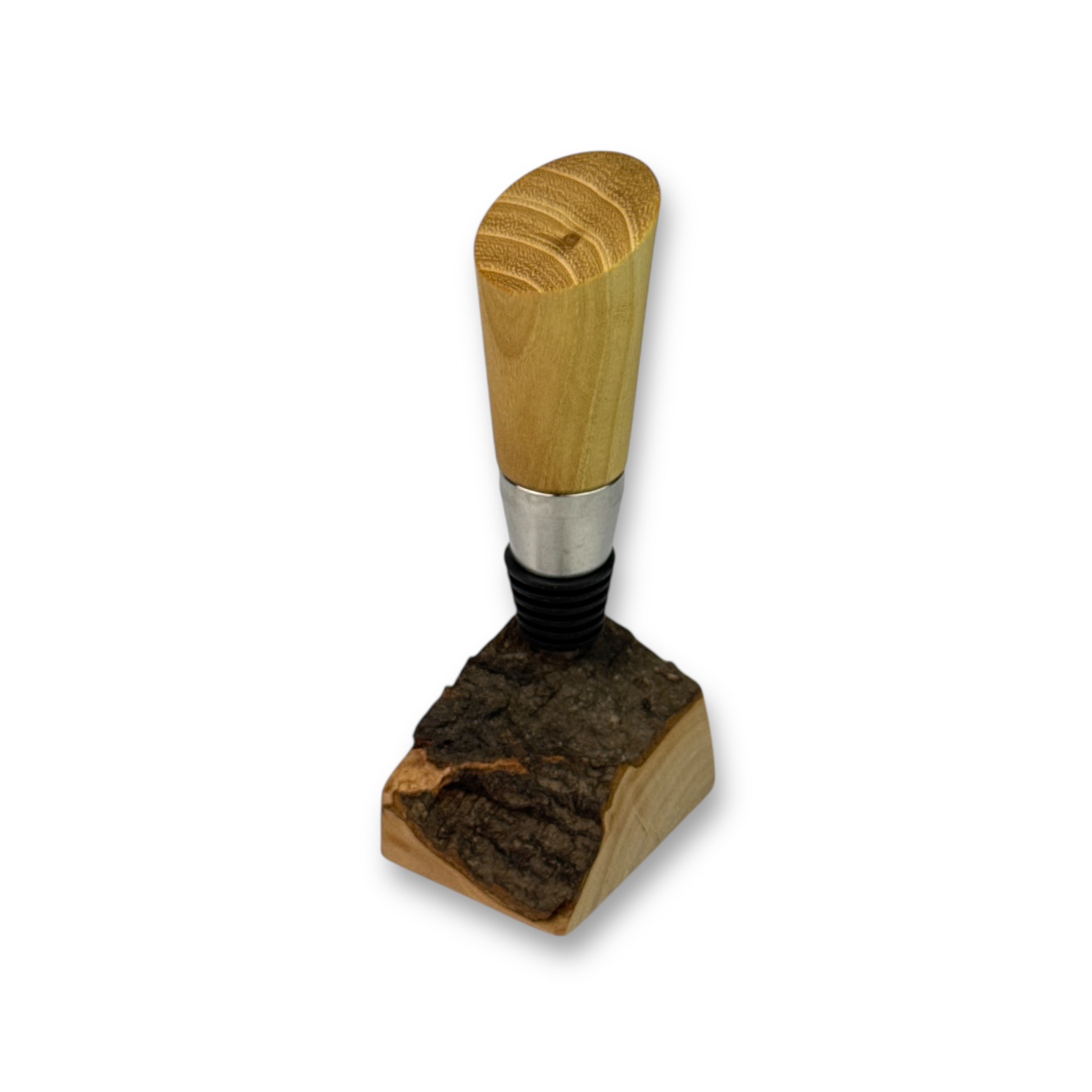 Flaschenverschluss aus Robinie