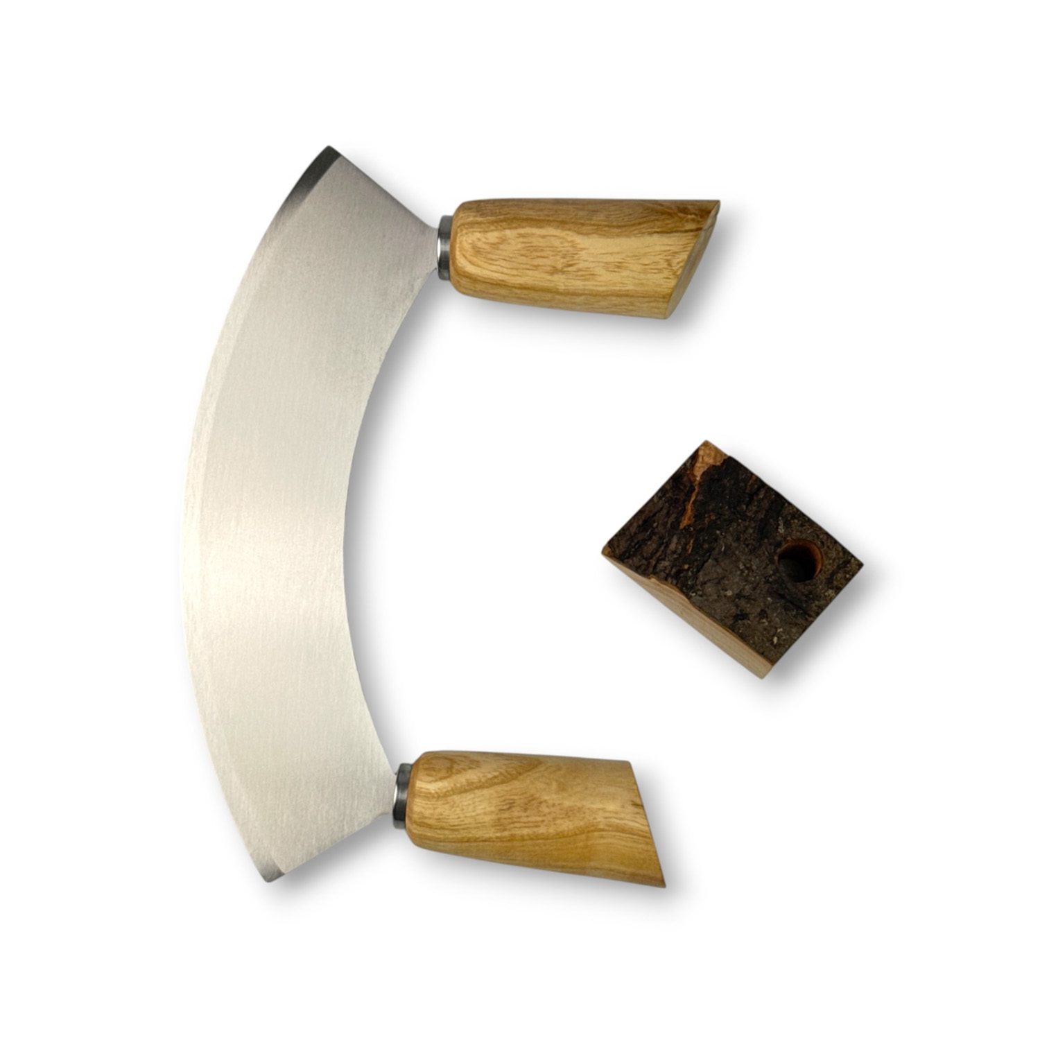 Wiegemesser aus Ulme/Rüster