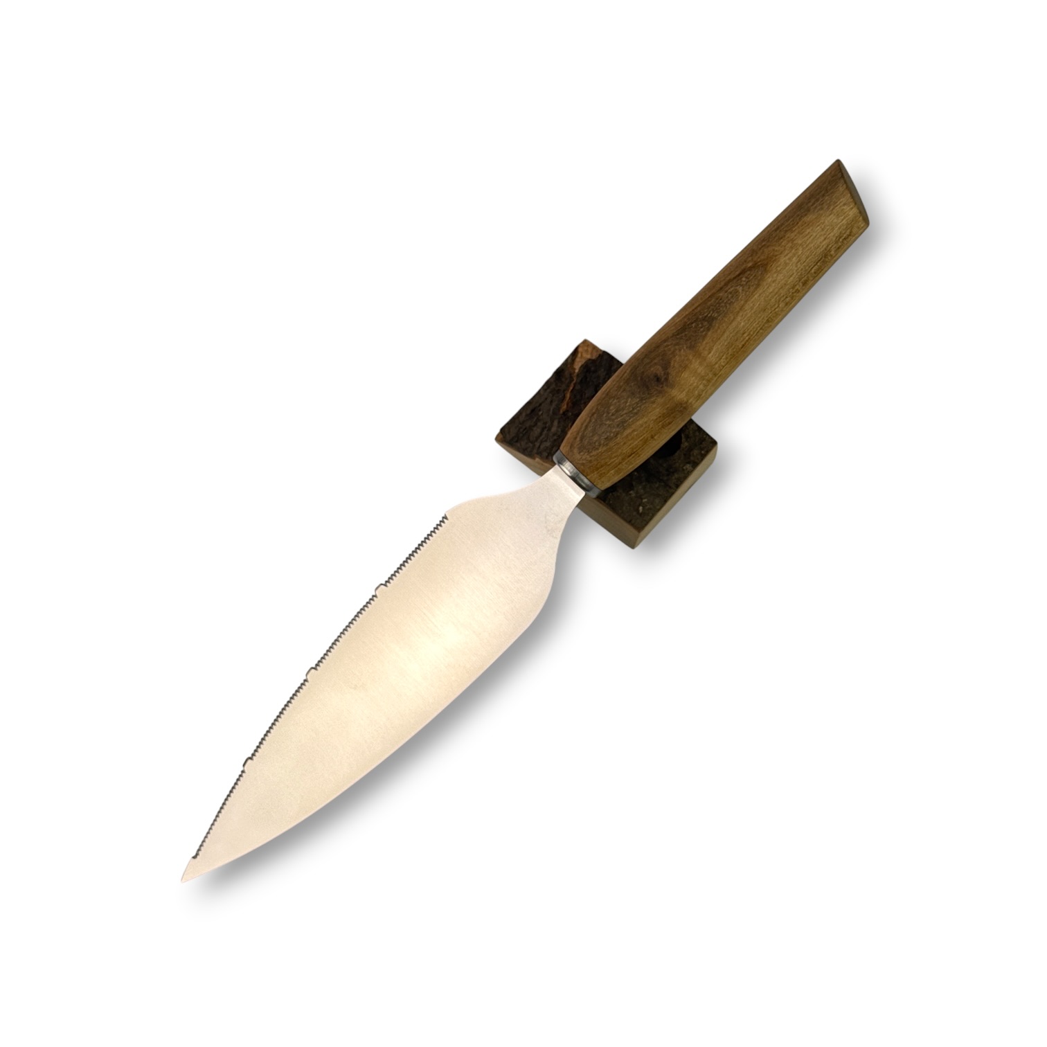 Tortenmesser aus Walnuss
