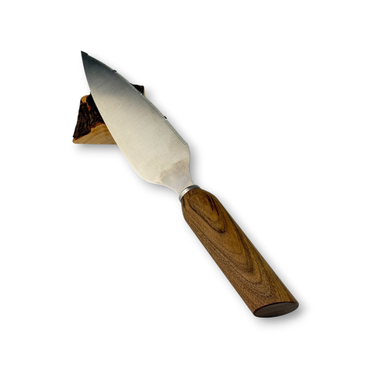 Tortenmesser aus Walnuss