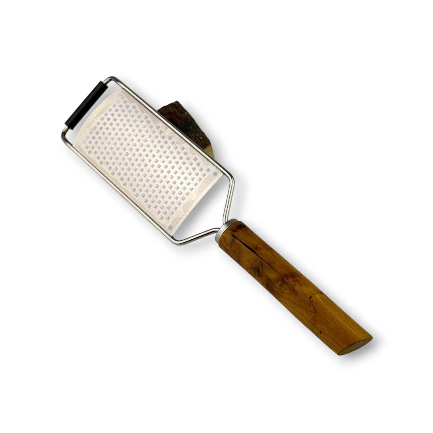 Käse- und Parmesanreibe aus Sanddorn