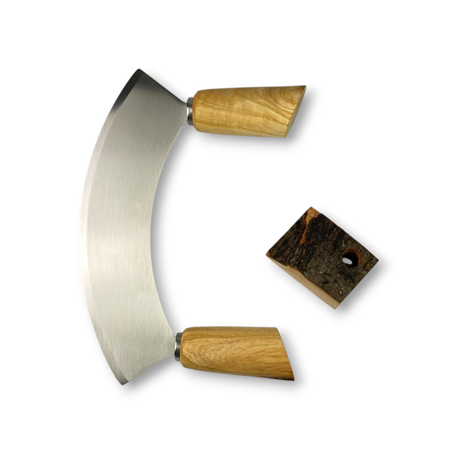 Wiegemesser aus Ulme/Rüster