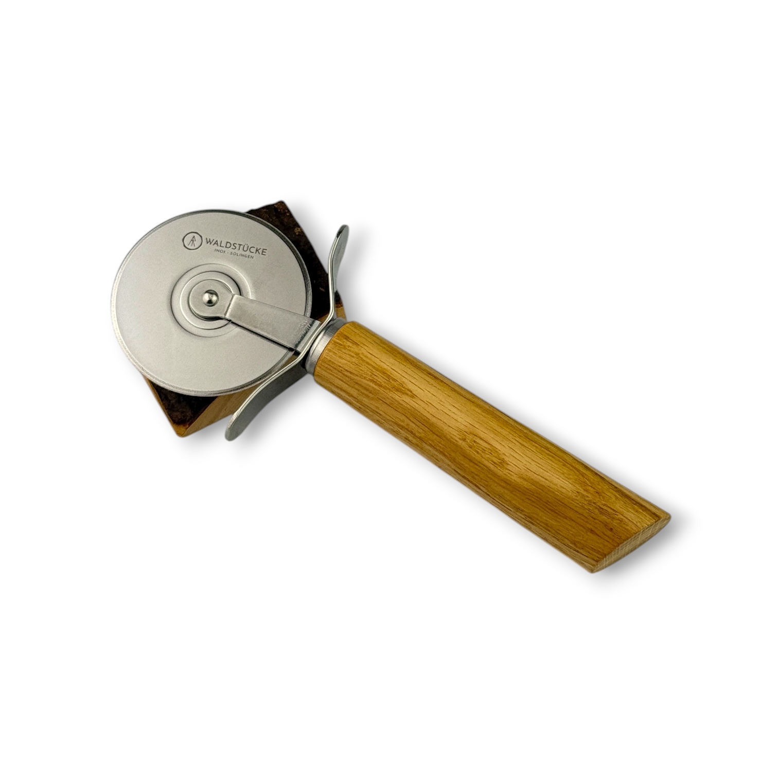 Pizzaschneider aus Eiche